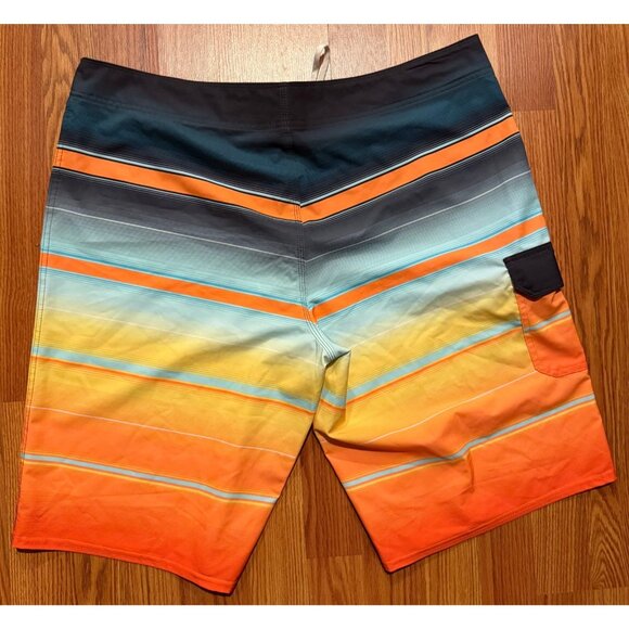 Billabong Platinum X All Day Board Shorts Mens 38 12" Colorblock Swim Trunks - Picture 2 of 7